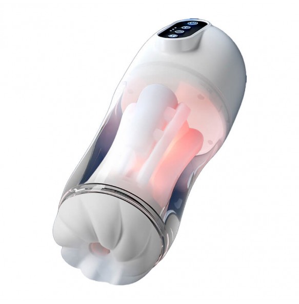 LULU - AI Intelligent Suction Heated Vibration Masturbator (Support APP Mini Programs - Chargeable)